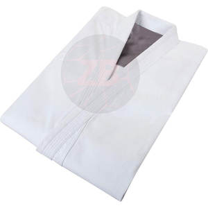 Traje de Karate de algodón 100% personalizado, ropa de artes marciales a un precio razonable para entrenamiento de Karate y artes marciales - Product Image 3