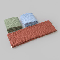 Couverture de repos multi-couches en mousseline pour adulte, douce et absorbante, idéale pour l'été et la maison