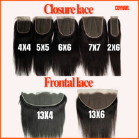 Closure en dentelle 6x6 HD ultra-fine, cheveux humains vietnamiens 100% bruts non traités, bouclés birmanes, de haute qualité, toutes tailles