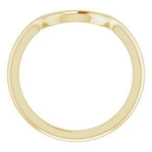 Anillo de Compromiso Stuller Romantic Fine Jewelry Band 51243:871P 18KY, Oro Amarillo de 18K con Baño de Platino y Rodio, Corte de Piedra - Product Image 2
