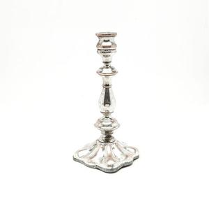 Hot Antique Design Metal Candles Holders <b>Silver</b> Glossy Luxury Candle stick Holder Handmade Tabletop Centerpiece Candleholder - Product Image 6