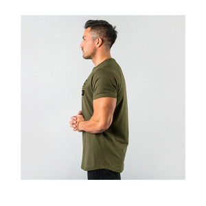 T-shirts pour hommes élégants de haute qualité toutes les tailles au même prix respirant Polyester/coton Logo personnalisé et couleurs en vrac vente en gros - Product Image 4