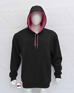 เสื้อฮู้ดลายนูนสำหรับผู้ชายเสื้อมีฮู้ดสองสีลายนูนพร้อมโลโก้ปักที่ด้านหลังออกแบบ3D ได้ตามต้องการ - Product Image 1