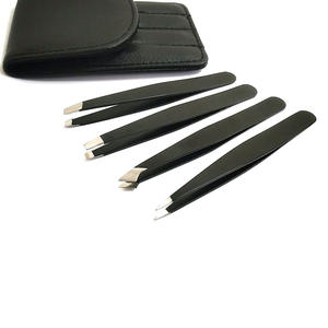 Logotipo personalizable y embalaje Pinzas de cejas de acero inoxidable para la industria de la belleza - Product Image 2