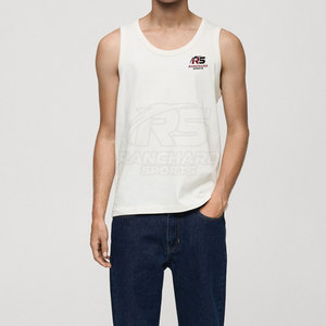 Camiseta sin Mangas para Hombre de Primera Calidad, Ajuste Holgado, Ropa Deportiva para Gimnasio, Camiseta sin Mangas para Hombre - Product Image 2