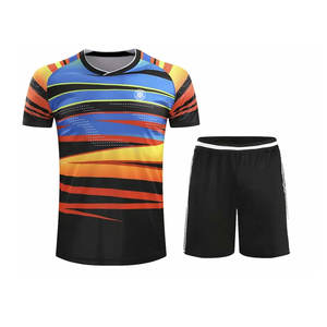 En stock, uniforme de tennis avec design par sublimation, logo personnalisé, uniforme de tennis confortable à porter - Product Image 1