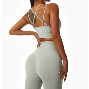 High Waist Yoga Pants Tummy Control <b>Leggings</b> Custom Logo Wear Fitness Active Wear Gym <b>Leggings</b> for Women - Product Image 4