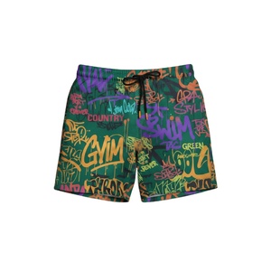 Custom short Beachwear Swim <b>Trunks</b> Quick Dry Material Boardshorts Beach Short Swim <b>Trunk</b> Custom mesh short training short - Product Image 1