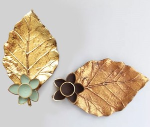 Tazón de limón de Metal dorado hecho a mano personalizado más vendido para el hogar que sirve decoración de jardín ocasiones navideñas industrias Acube - Product Image 2