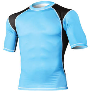 เสื้อรัดกล้ามเนื้อแขนยาวสำหรับผู้ชาย ออกแบบเองได้ตามสั่ง ผลิตจากโรงงาน ขายดีที่สุด สำหรับกีฬา BJJ MMA และกีฬาต่อสู้อื่นๆ อุปกรณ์ป้องกันความปลอดภัย จำหน่ายออนไลน์ - Product Image 5