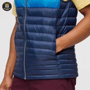 Veste d'hiver sans manches en nylon et coton pour hommes, nouveau style, design personnalisé multicolore - Product Image 3