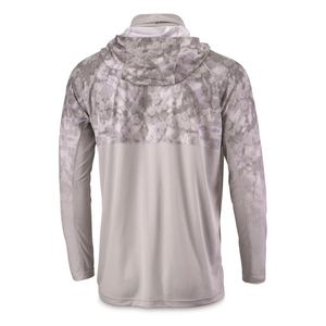 เสื้อตกปลาแขนยาวสำหรับผู้ชายผู้หญิงเสื้อผ้าป้องกันแสงแดดระบายอากาศได้ดีมีการออกแบบลายพรางกันน้ำได้ - Product Image 4