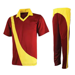 เครื่องแบบคริกเก็ตในหลายสีเครื่องแบบเล่นกีฬาพิมพ์โลโก้ตามสั่ง - Product Image 4