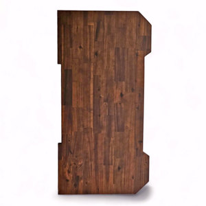 Escritorio para Juegos MB044 Moderno de Madera de Acacia de 140x70cm, 25mm de Grosor, con Superficie de Carbono y Melamina, Resistente para Uso en el Hogar y la Oficina - Product Image 1