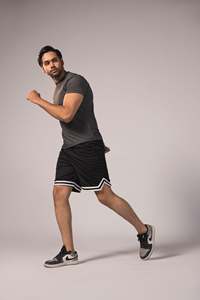 Pantalones Cortos de Yoga de Alta Calidad, 100% Poliéster, Suaves, Holgados, Transpirables, Ecológicos, de Secado Rápido, Estilo Casual Urbano, con Cordón Ajustable, Tejidos - Product Image 5