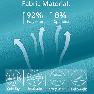 Pantalones de hombre repelentes al agua multibolsillos con cordón ajustable, ropa de calle de gimnasio de punto, pantalones impermeables para senderismo al aire libre para hombre - Product Image 4