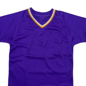 Jersey de béisbol de poliéster sublimado de hermandad con bordado de sarga de aparejos para unisex - Product Image 2