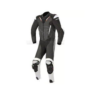 Combinaison d'hiver en cuir de moto deux pièces personnalisable avec conception détachable coutures renforcées construction durable - Product Image 5