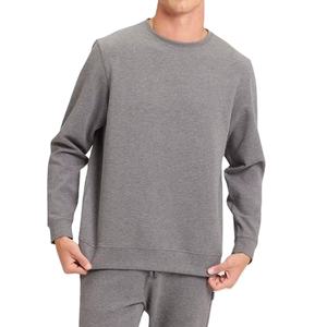 Sweat-shirt personnalisé pour homme en molleton à motif, streetwear d'automne, broderie de logo personnalisée de haute qualité, sweat-shirt à col rond 100% coton pour homme - Product Image 2