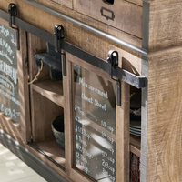 Meilleur Nouveau Meuble de Rangement Pliable Multifonctionnel en Bois de Mangue Massif, Moderne, Résistant à l'Eau, Écologique, avec Roulettes, Fait Main