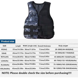 Gilet de sauvetage polyvalent en néoprène certifié CE pour hommes - Product Image 6