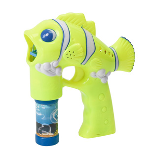 Vente en gros de jouets de savon d'usine Pistolet à bulles souffleur à LED Discount Machine à bulles Pistolet à savon automatique - Product Image 4