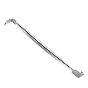 Retractor Senn-Muller de Acero Inoxidable de Doble Extremo, Gancho para Piel de 16 cm, Reutilizable, Punta Roma-Afilada, Venta al por Mayor - Product Image 1