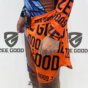 Pantalones cortos MMA de alta calidad para hombres, cómodos y elegantes, patrón sólido, informales, nuevos pantalones cortos de entrenamiento de lucha a la moda para hombres - Product Image 4