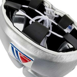 Protector de Cabeza de Cuero Plateado, Modelo Reciente, para Sparring, Boxeo, Kickboxing, Karate, Protector de Mejillas, Media Cara - Product Image 4