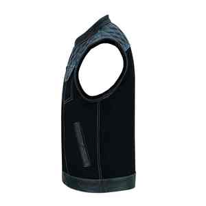 OEM personnalisé dernière vente chaude gilet en cuir véritable sans manches respirant et imperméable à l'eau à prix de gros en gros - Product Image 6