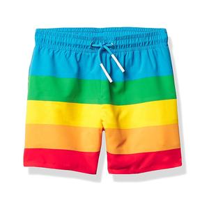 Short de bain personnalisé pour homme Short de plage à planche rapide avec doublure en coton de compression et décoration à motifs Méthode de tissage non tissé - Product Image 6