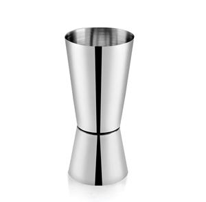 Stainless Steel Mirror Polish Jigger Fancy Mini Modern Simple Design <b>Bar</b> <b>Tool</b> Jigger High Quality Premium Jigger - Product Image 1