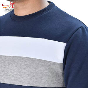 เสื้อกันหนาวกีฬาสวมหัวโอเวอร์ไซส์สีพื้นพิมพ์ลายแฟชั่นน้ำหนักเบา - Product Image 3