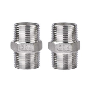 Raccords à haute pression de performance extrême de mamelon de tuyau d'acier inoxydable de Monel résistant à la corrosion avec le traitement de surface poli - Product Image 4