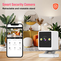 AGSHOME Système d'alarme domestique sans fil WiFi Détecteur de mouvement PIR Tuya Smart Life App Compatible OEM DP-W3 8 pièces 5-7M Motion