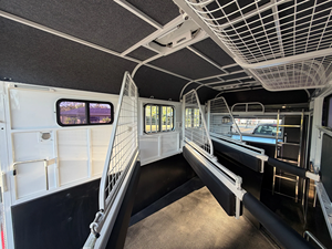 Remorque à chevaux EuroFloat 2HAL Eventer Prestige, neuve, pour 2 chevaux, chargement en angle, 3500 kg, en aluminium, remorque équestre, remorque pour chevaux, remorque pour animaux - Product Image 6
