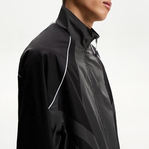 2025 Men's Women's <b>Cycling</b> Windbreaker Coat Glowing Night Running Jacket <b>Stand</b> Zipper Hood Reflective for Outdoor Riding Running - Product Image 4