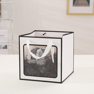 Bolsa de papel biodegradable con asa hasta el hombro de papel Kraft de servicio OEM para uso comercial e industrial - Product Image 6