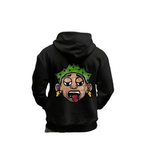 เสื้อฮู้ดดี้โอเวอร์ไซส์ผ้าผสมโพลีเอสเตอร์คอตตอนคุณภาพสูง น้ำหนัก 260 กรัม พิมพ์ลาย DTF ด้านหลัง จัดส่งฟรี ปรับแต่งได้ ขายส่ง - Product Image 3