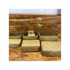 Cesta de mimbre de bambú personalizable superventas, alta calidad, duradera, competitiva y a granel almacenada del fabricante de Vietnam - Product Image 2