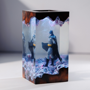 Custom Epoxy <b>Lamp</b>, Epoxy Resin <b>Lamp</b>, Custom Epoxy Resin <b>Lamp</b>, Resin Wood Art <b>Lamp</b>, Custom Night Light, Handmade Gift, Birthday - Product Image 2