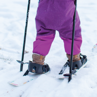 Skis de neige tout-terrain Sola Child - Construction en plastique durable, 3 livres, pour les enfants de 2 à 4 ans, longueur 69,22 cm, OEM
