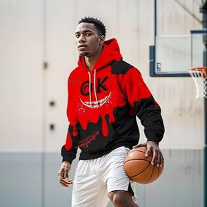 Venta al por mayor impresión personalizada sudadera blanqueada 100% algodón manga larga sudaderas con capucha nuevo estilo sublimación ropa de invierno - Product Image 1