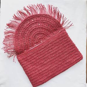 Femmes Chic bohème raphia embrayages sacs à main sacs à main Portable Vintage mode pour l'été et l'hiver en gros - Product Image 1