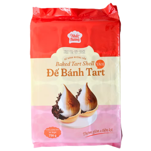 Vente en gros de tartelettes cuites en vrac, OEM/ODM, boulangerie HALAL, coquille de tartelette aux œufs surgelée TNH18 756G, dessert sucré, fournisseur d'exportation, bon prix, Tan - Product Image 1