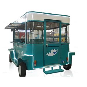 Remolque de Comida Eléctrico y Elegante, Remolcable, con Construcción de Fibra de Vidrio, Diseño Ecológico y Fácil Mantenimiento para Uso Diario - Product Image 3
