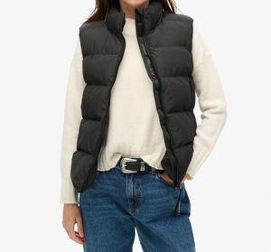 Gilets matelassés unisexes pour l'extérieur, sans manches, légers, chauds, coupe-vent, pour l'hiver, décontractés, pour la randonnée, vêtements de travail, 100% polyester - Product Image 1