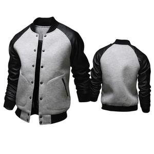 Chaqueta informal de béisbol de Hip Hop para hombre, ropa de calle a la moda, chaqueta de retazos, Chaqueta para hombre, Anime 77 vendido - Product Image 4