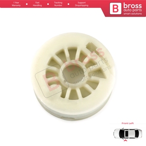 BWR5222 Window Regulator Repair <b>Cable</b> Roll <b>Gear</b> Reel Wheel Pulley Front Left Door for Elantra MK4 HD Sonata MK5 NF 2005-2008 Tuc - Product Image 2