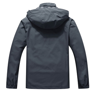 Factory Wholesale Men's Winter <b>Jacket</b> Windbreaker <b>Jacket</b> Popular Fashion Plus Size <b>Long</b> Length <b>Waterproof</b> Zipper Techniques - Product Image 5